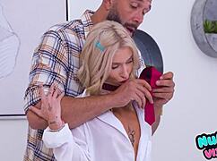 Petite all natural blonde milf nicole aniston strips sensually