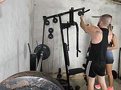 Did my personal trainer fuck me so good with his huge cock?