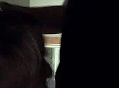 hey, watch my wife swallow my cum after a sloppy blowjob 😏
