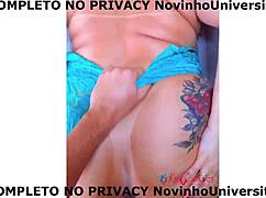 Naughty Wife Gets Creampied While Cuckold Works