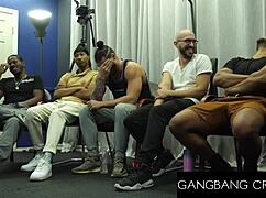 Busty Brunette Feels Cum Drip From Tight Pussy