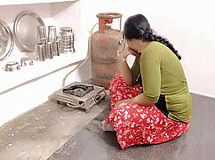 Chubby Friend Tries First Anal Sex With Fat Girlfriend In Homemade Kitchen Fucking