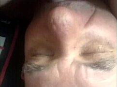 emotional mature couple’s intense cunnilingus session from upper view feels so raw