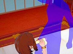 Uraraka From My Hero Academia Experiences Hardcore Hentai Sex With Intense Blowjob And Creampie Scenes