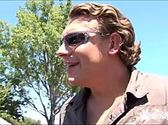 Milf Alisandra Monroe Lets A Guy She Just Met Put His Finger Inside Her Asshole