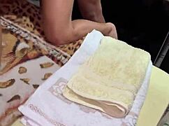 Devoted Married Woman Plays Role In Intimate Bedroom Scene