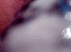 Slut stretches her asshole with toys and dildo, pushing limits intensely.