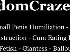 Sarah and cherry dominate with humiliation and cum instructions 😈