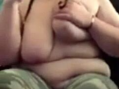 Kandy Kane, that BBW housewife, deepthroats my big cock like a whore.