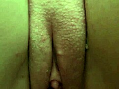 hot blonde petite babe licks pussy then gets a creampie