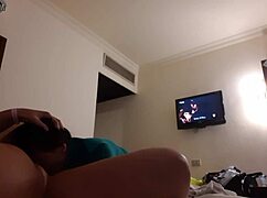 I fucked my girlfriend in the mouth in the hotel room