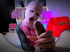 Girlfriend Milking Lactating Babe with Handjob Massage Until Last Drop