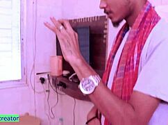 indian doctor joins wild threesome at hospital. rough banging over the bed awaits.