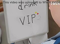 Mercy Delivers Special First-Class Titty Fuck in Classroom