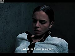 Redhead Trapped in Sex Escape Room Becomes a Submissive Doll. Time Stop Fetish Turns Her into a Bound Plaything for Dirty Fun.