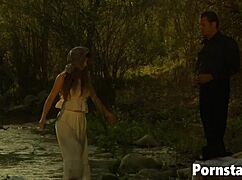 horny pornstar natalia wood gets fucked outdoors in caribbean