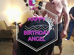 Wow! Birthday Bash Turns Into Wild Gangbang Action!