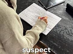 Spanish Teacher Fucks Student on Table During Class