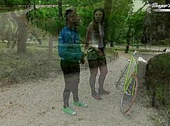 Behind The Scenes: Brunette Slut Alice Maze Gets Anal Pounded And Fisted