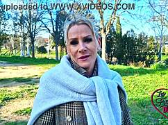 Victoria, 47-year-old mature and hot like embers, with big tits and blonde hair