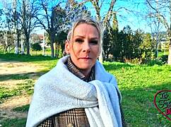 Victoria, 47-year-old mature and hot like embers, with big tits and blonde hair