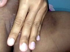 Tight wet pussy play on a lazy day