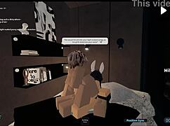 Slut Feels Intense Pleasure In Gangbang Session Bent Over In Roblox Condo