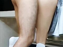 sexy schoolgirl's thong removed under skirt, fucked from behind multiple times by classmate until pregnant