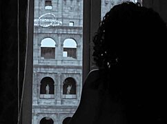 double anal fisting for lady ana in colosseum 😈