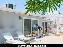 Watching Lulu Chu Dance, I Couldn't Resist Her Tight Japanese Pussy on That Monster Cock.