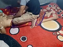 Intriguing red saree worn by indian bengali wife in official video