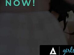 Horny Babes Surprise PAWG Whitney Wright with Rough Strap-On Gangbang in Missionary and Toys