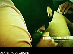 Exotic Curly Babe Sucks Huge Black Cock Before Doggy Swallow