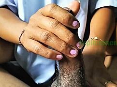 watch the indo siswi learning to suck cock?