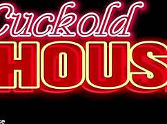 Morena licks clit with two guys