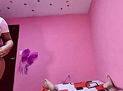 Teasing My Stepson with Big Latina Ass for a Hard Black Cock Ride