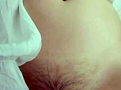 enjoy my hands and hairy pussy rubbing but hold cum if you want to enjoy insertion