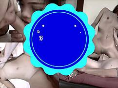 Tuktukpatrol's pale Asian girl enjoys big dicks in doggystyle and blowjobs