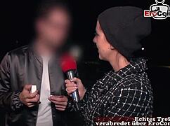 german scandal casting on the street, so wild! 😲