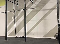 Personal trainer couldn't hold back and fucked me in the gym bathroom.