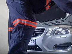 Mechanic fucks my wife while i watch