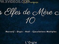 Les Elfes de Mère Noël 10 Brings Wild French Orgy With Dirty Talk