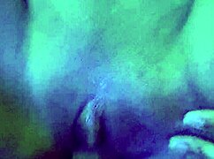 I stretch that light ebony girl's pussy in missionary, she's so wet