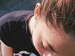 I suck my partner's big cock, lynela nira and king gontier in pov facial.