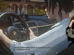 Black bikini milf adventures in public game