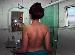 a latina teen stefanie silva starts her first film barefoot backstage