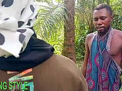 Wow, bbw's outside sex with big tits and monster cock is amazing!