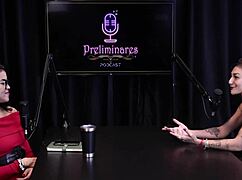 She stripped after the guest mentioned routine content on social media, showing off outdoors in lingerie