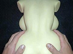 Sally begs for anal sex in doggy position. I dominate her, rip clothes, and cum in her asshole.