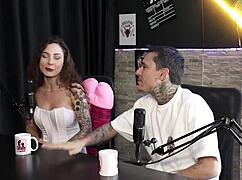 Brazilian Beauty in Sheer Red Lingerie Compilation